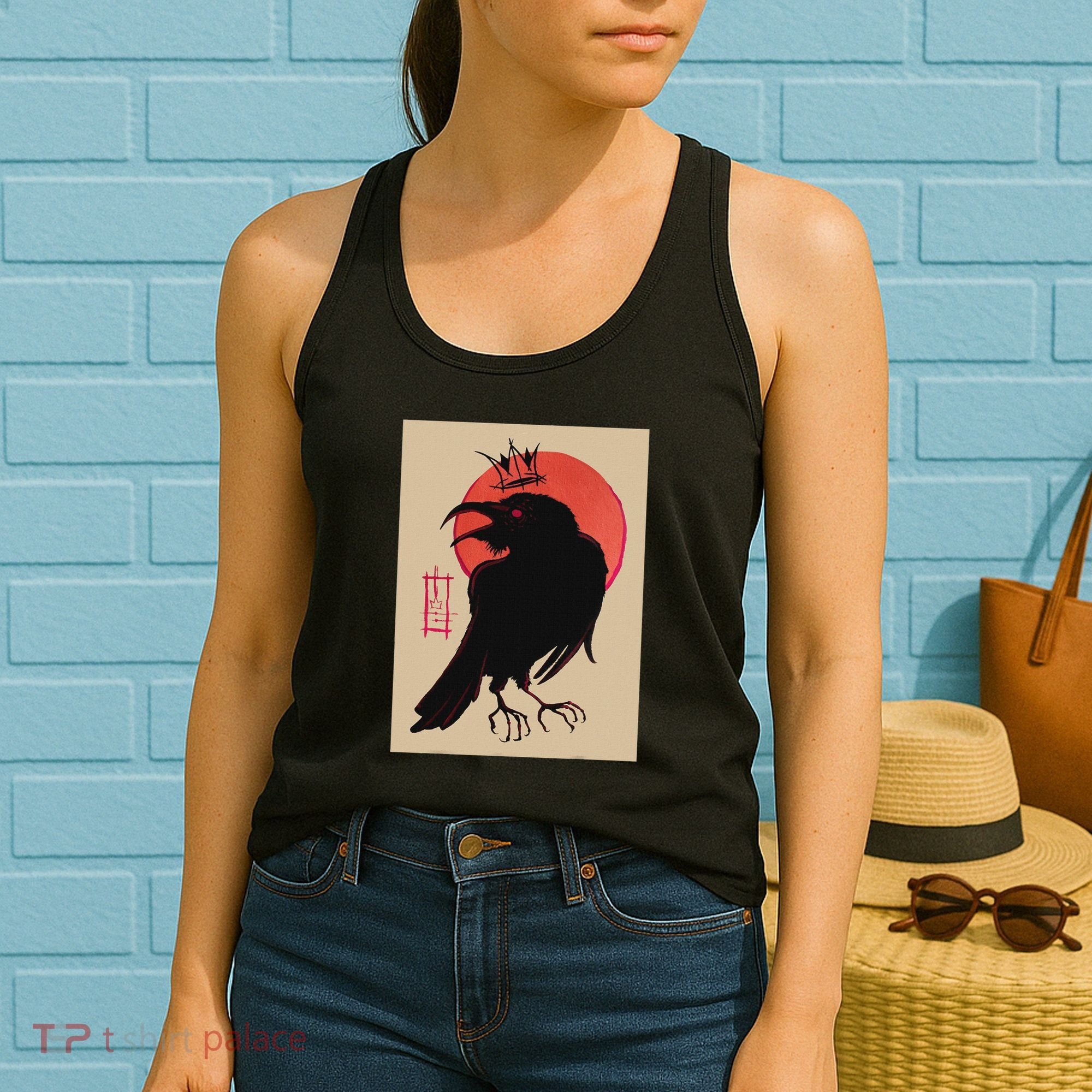King Of The Corvids For Fans Of Crows And Women's Tank Top