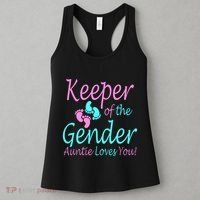 Keeper Of The Gender Auntie Love You Women's Tank Top thumb 3