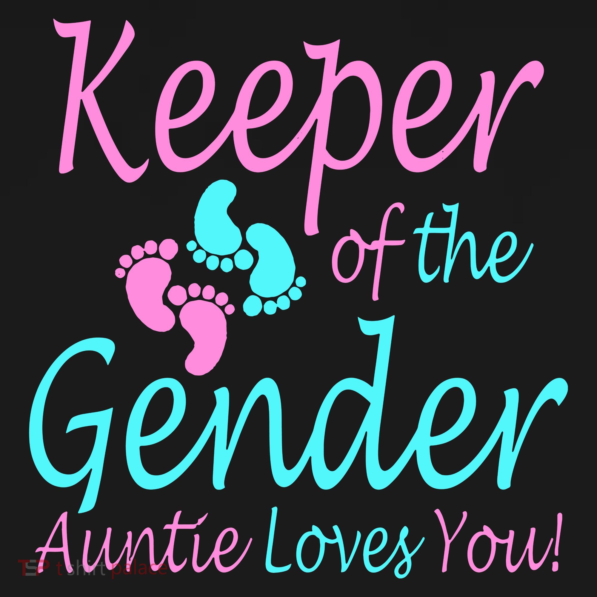 Keeper Of The Gender Auntie Love You Women's Tank Top