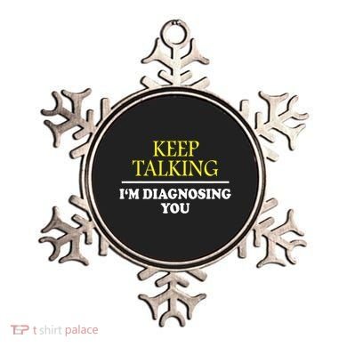 Keep On Talking Psychology Diagnose Graphic Ornament