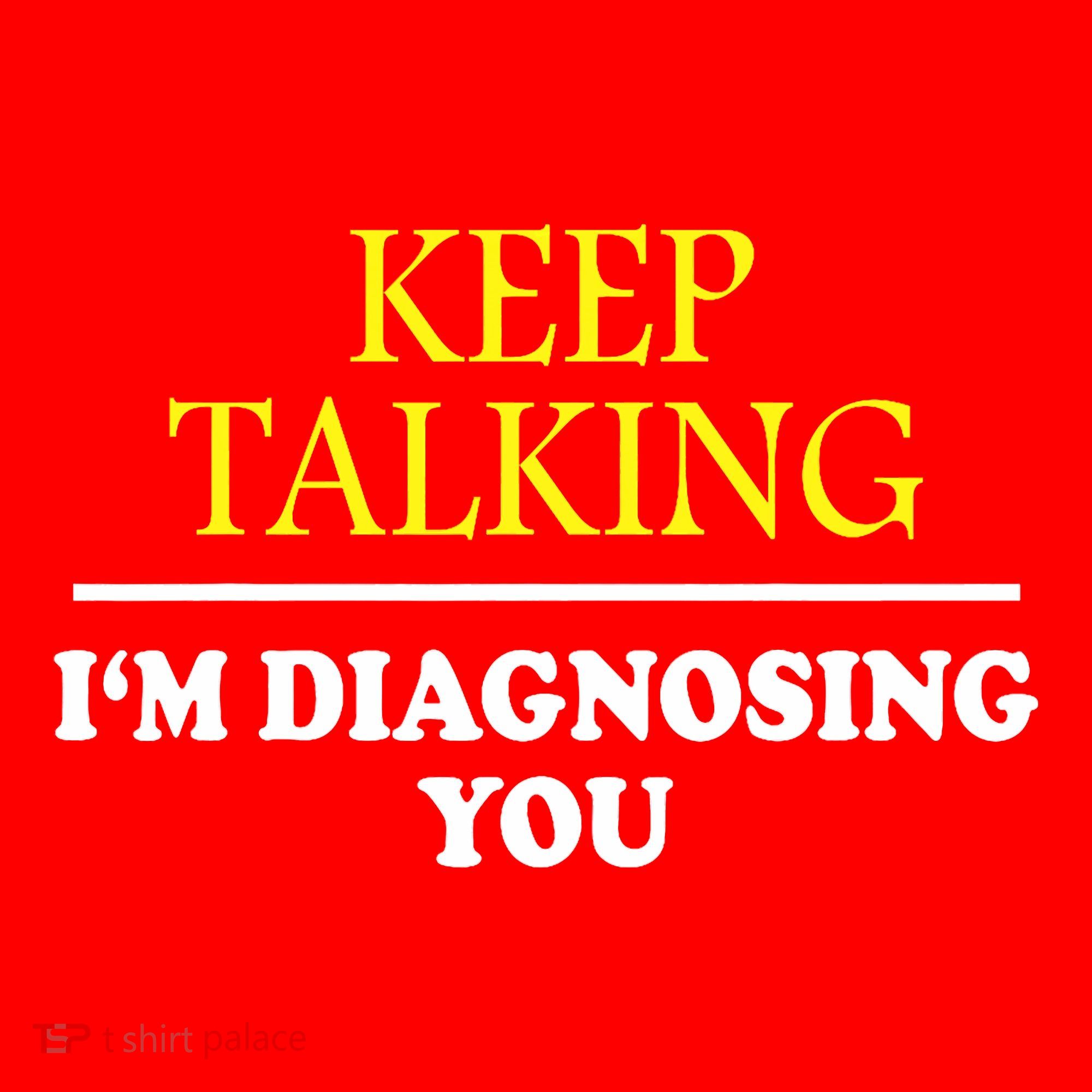Keep On Talking Psychology Diagnose Graphic Santa Hat