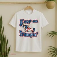 Keep On Trumpin Trump For President 2024 Usa Flag T-Shirt thumb 2