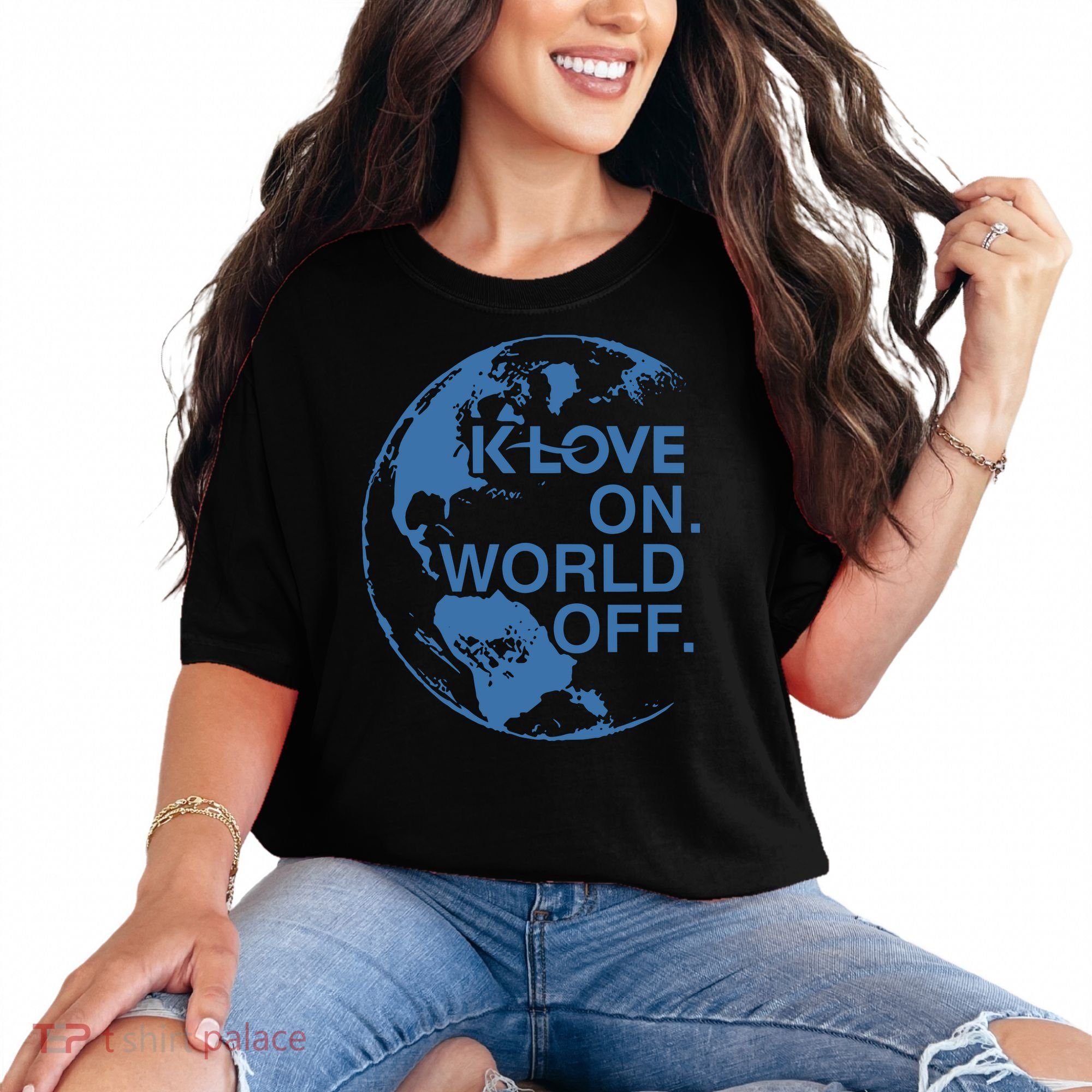 Klove On World Off Comfort Colors T-Shirt