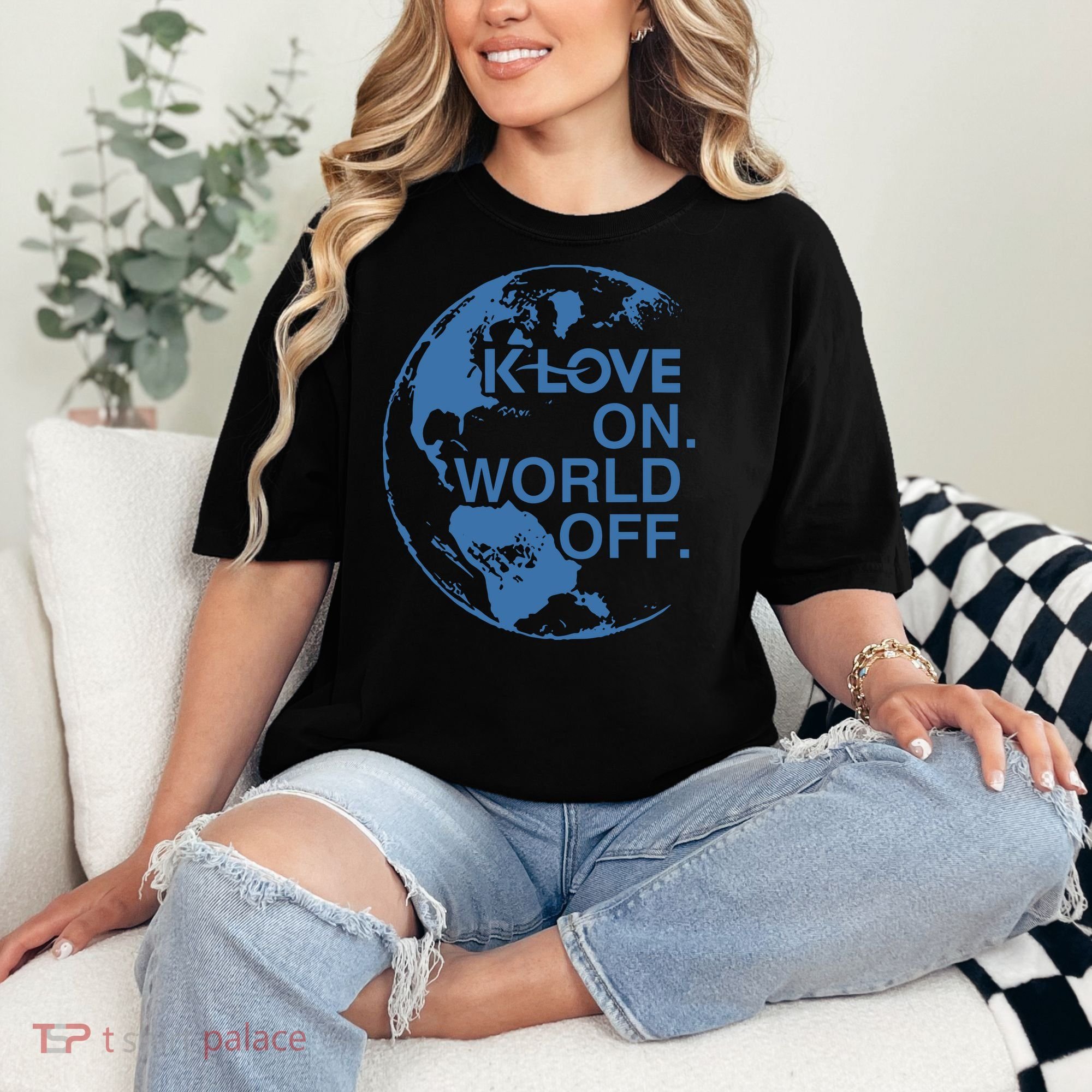 Klove On World Off Comfort Colors T-Shirt
