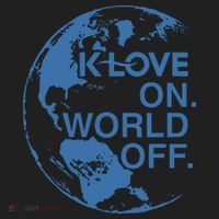 Klove On World Off Ladies Heavyweight Boxy Pullover Hoodie thumb 2