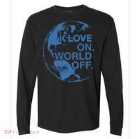Klove On World Off Comfort Colors Heavyweight Long Sleeve T-Shirt thumb 0