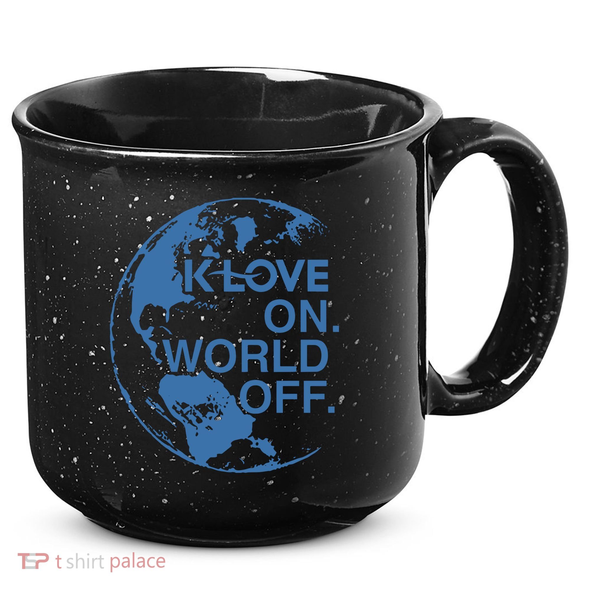 Klove On World Off 15oz Campfire Ceramic Mug