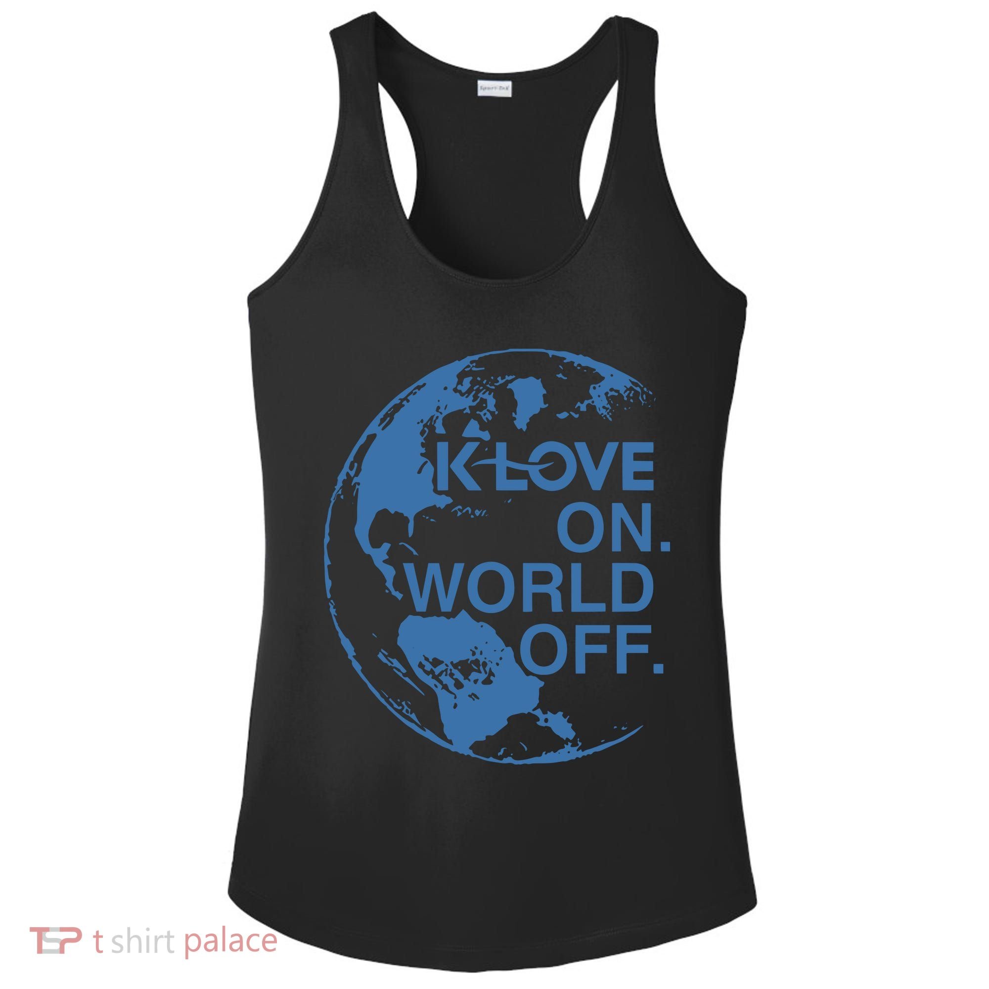 Klove On World Off Ladies PosiCharge Competitor Racerback Tank