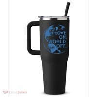 Klove On World Off 40oz Vacuum Insulated Stainless Steel Travel Tumbler thumb 2