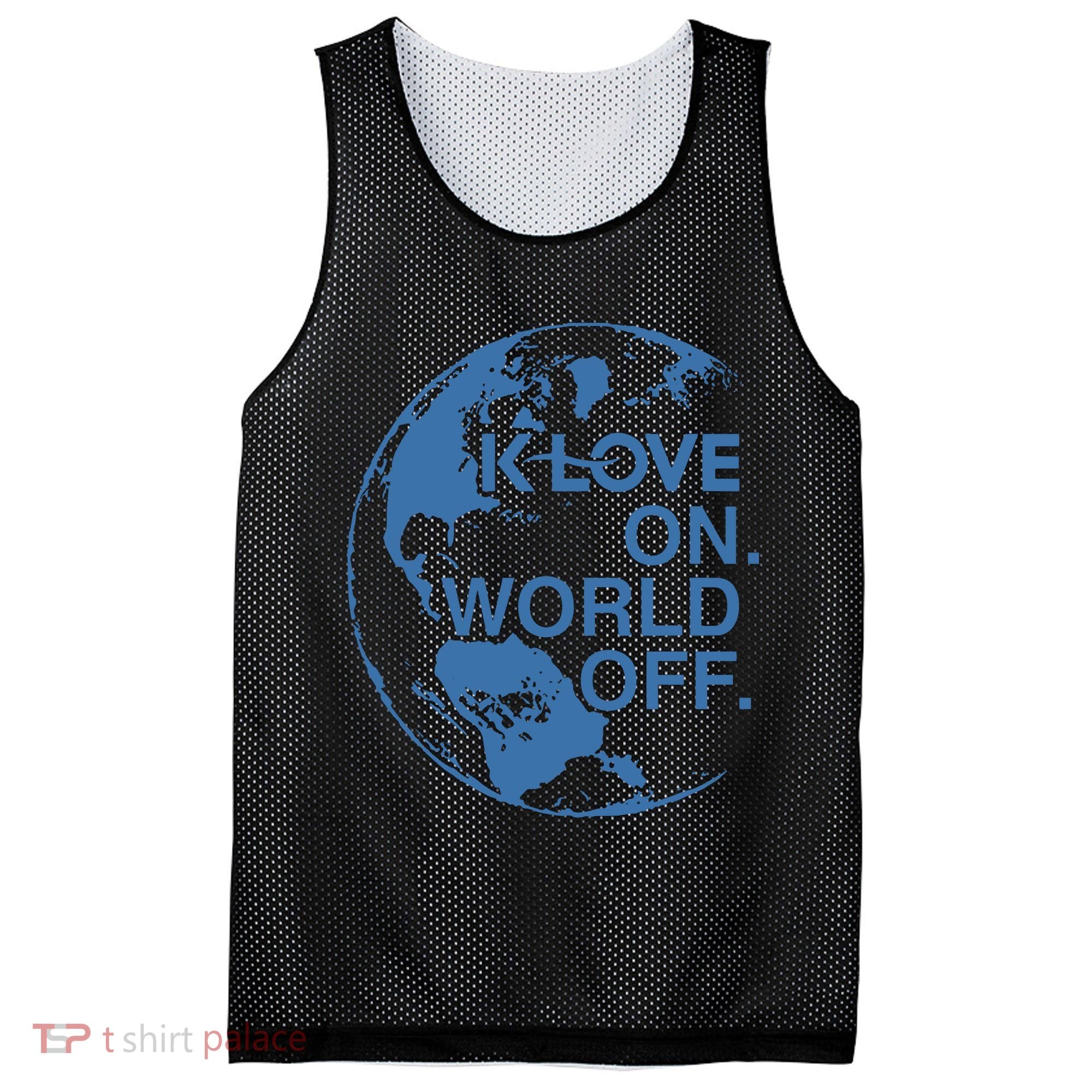 Klove On World Off Mesh Reversible Basketball Jersey Tank
