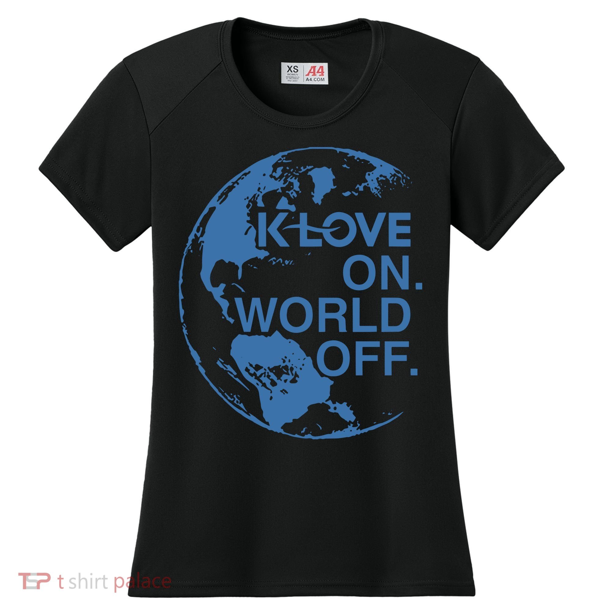 Klove On World Off Women's Cooling Performance Crew T-Shirt