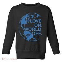 Klove On World Off Toddler Sweatshirt thumb 0