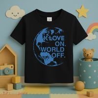 Klove On World Off Toddler T-Shirt thumb 3