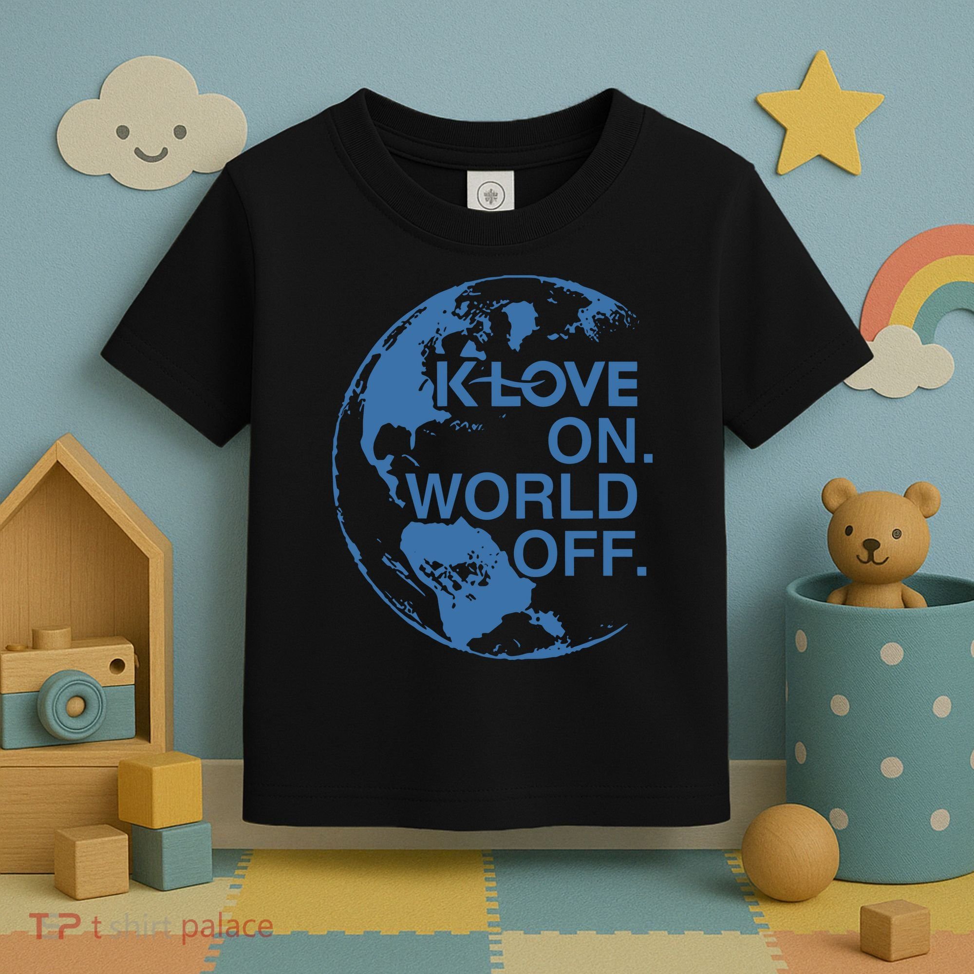 Klove On World Off Toddler T-Shirt