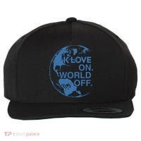 Klove On World Off Wool Snapback Cap thumb 0