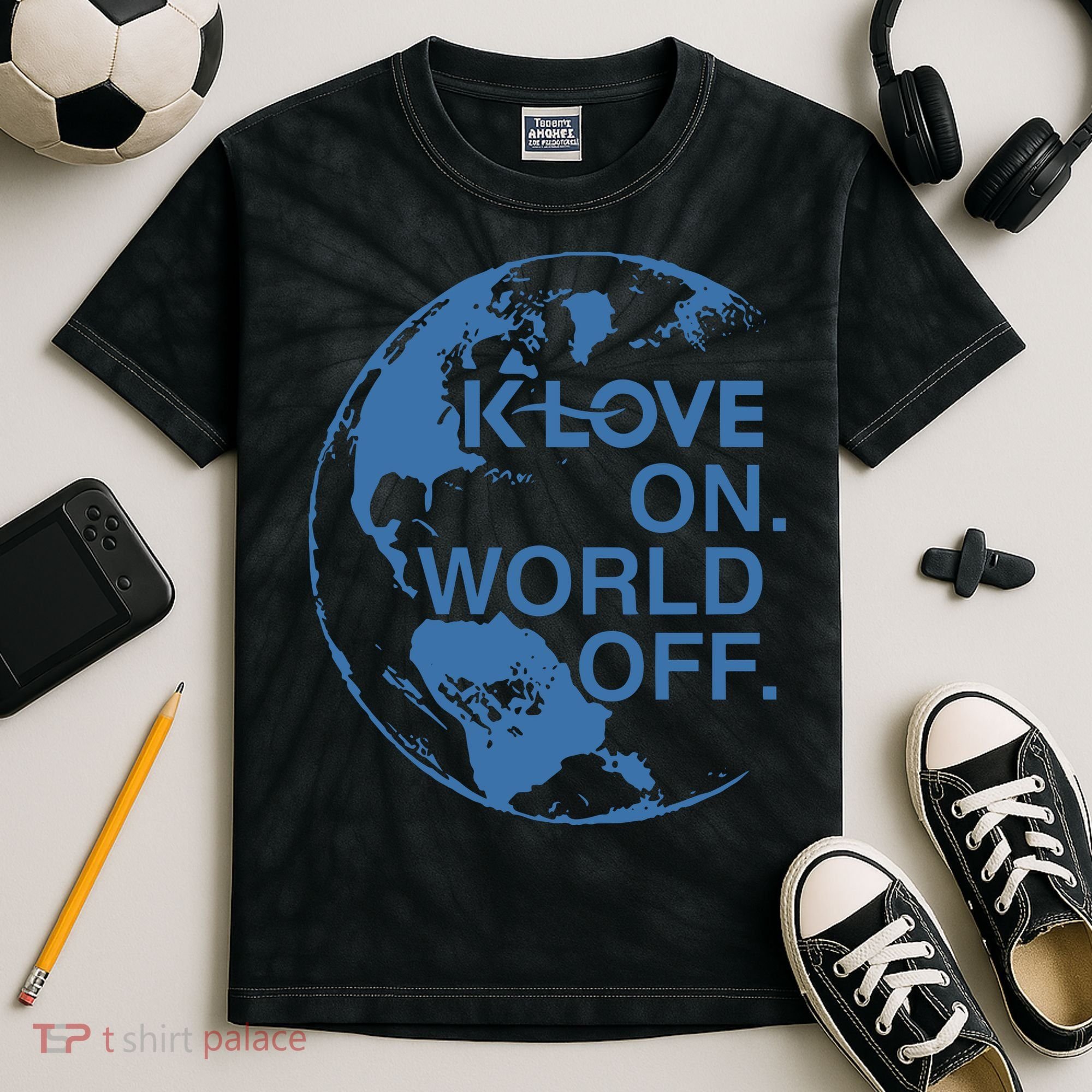 Klove On World Off Kids Tie-Dye T-Shirt