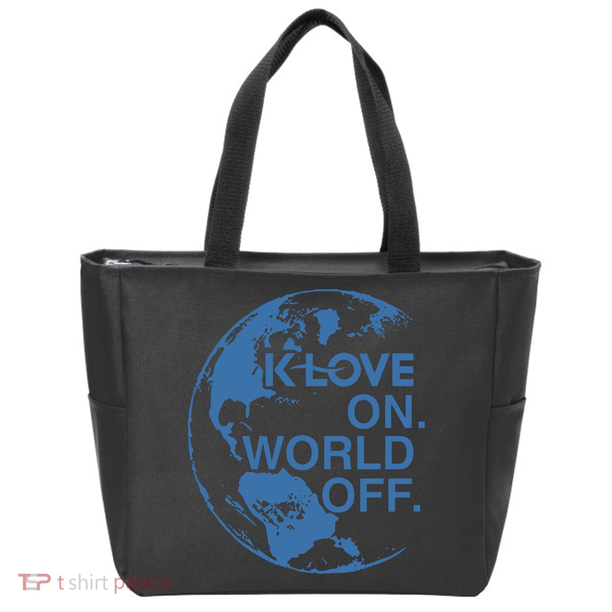 Klove On World Off Tote Bag
