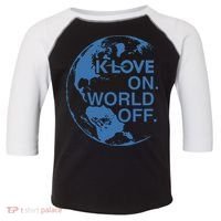 Klove On World Off Toddler Fine Jersey T-Shirt thumb 0