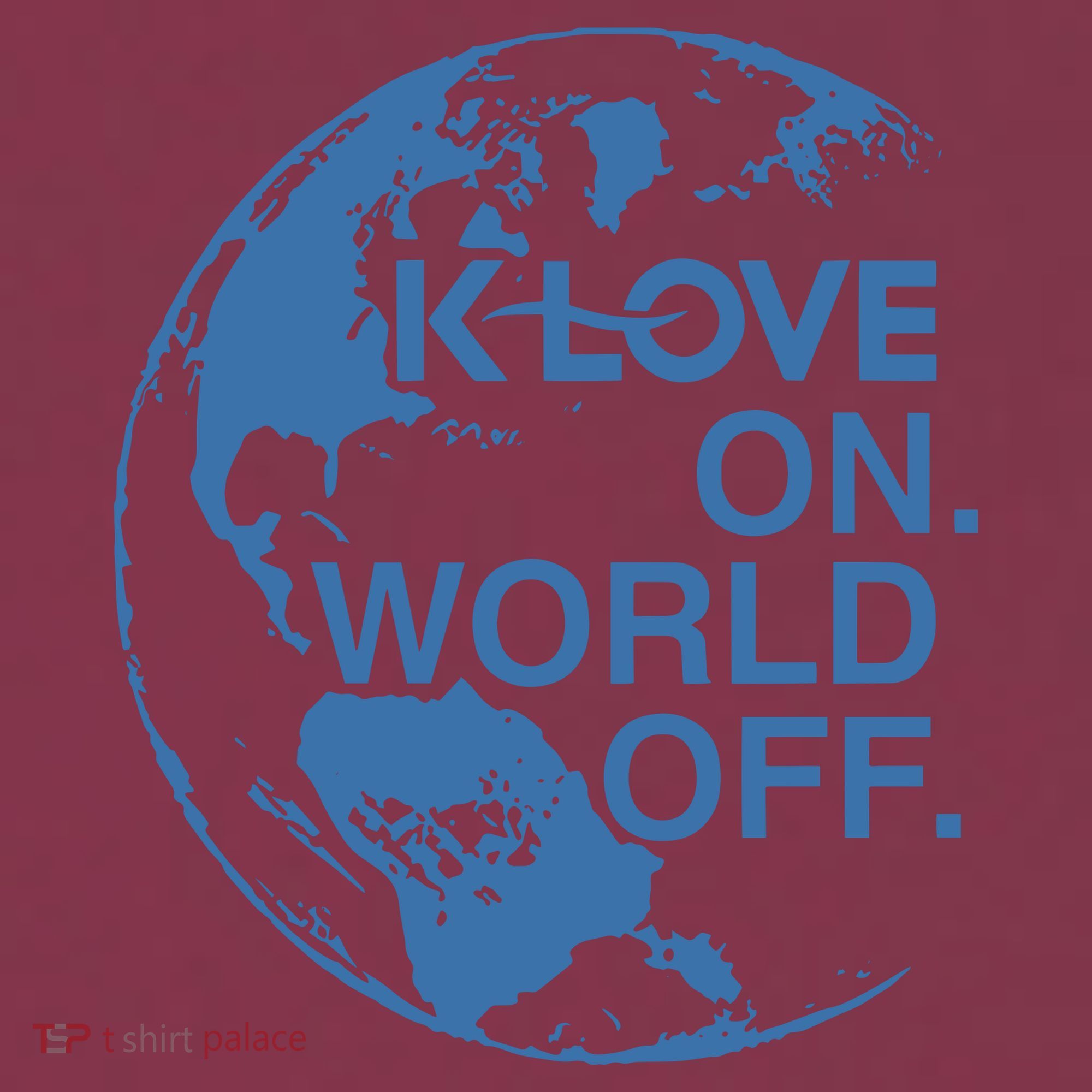 Klove On World Off 16oz Travel Tumbler