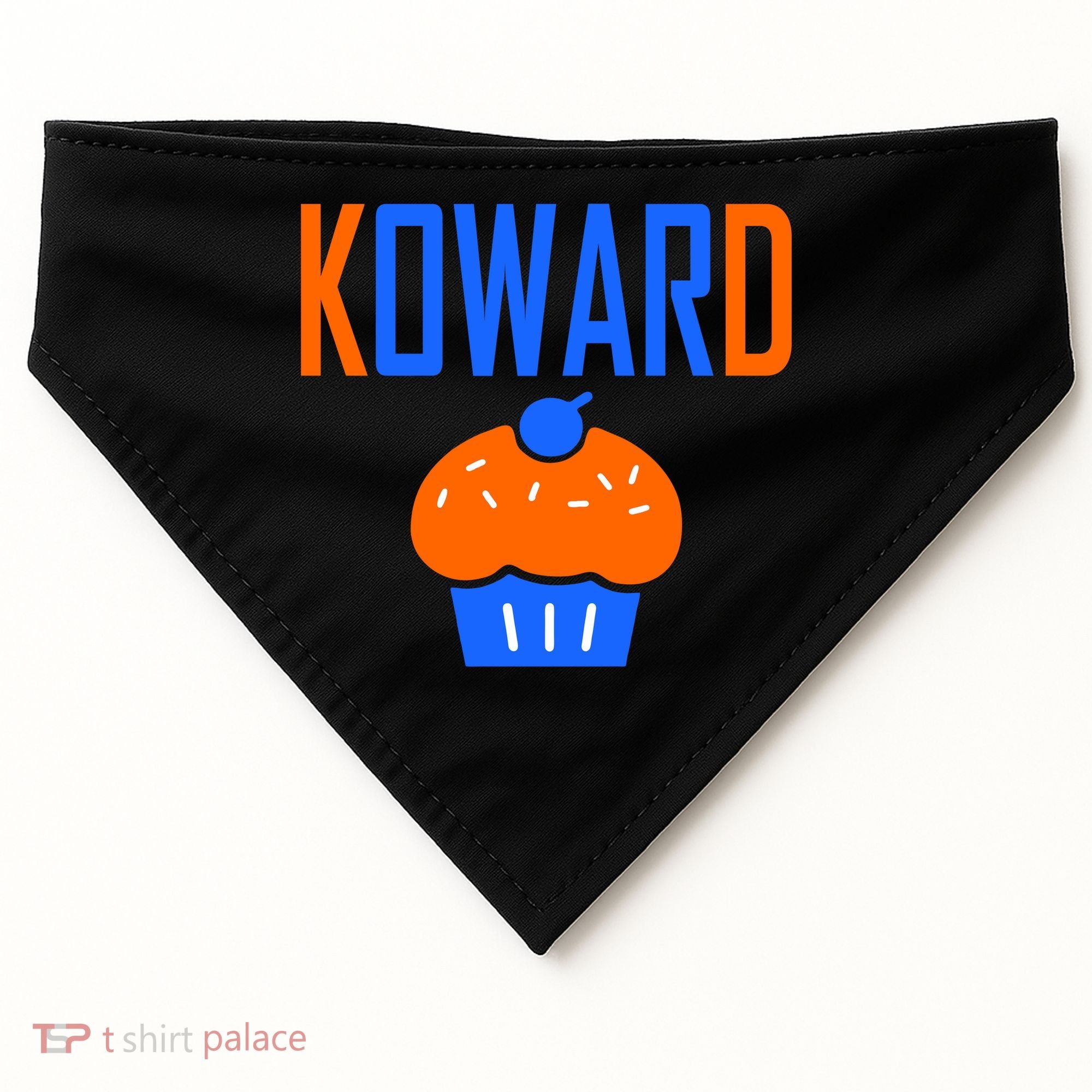 KOWARD Cupcake KD Oklahoma City Basketball USA-Made Doggie Bandana
