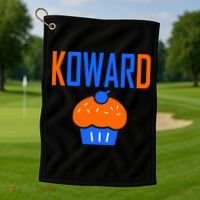 KOWARD Cupcake KD Oklahoma City Basketball Golf Towel thumb 1