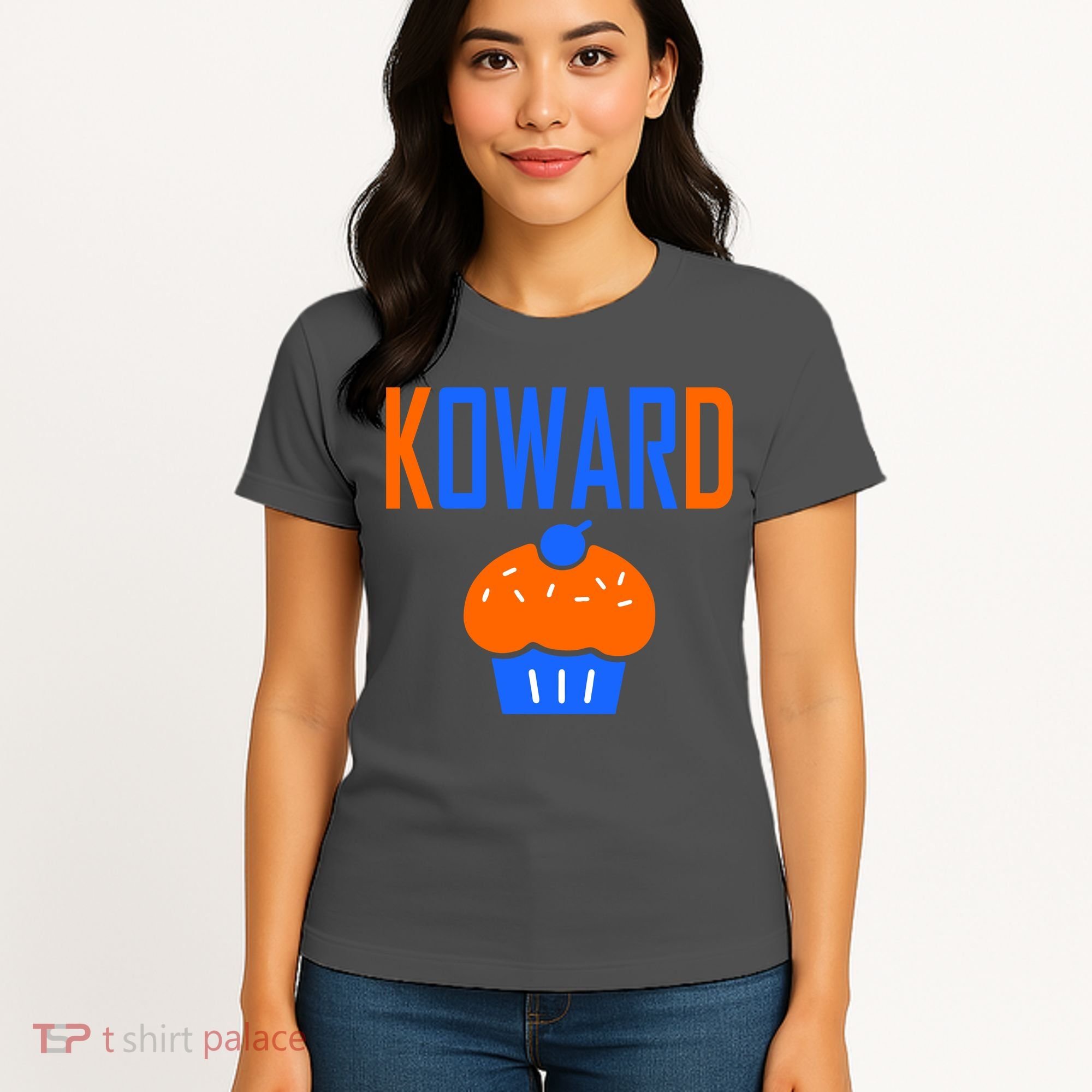 KOWARD Cupcake KD Oklahoma City Basketball Women's T-Shirt
