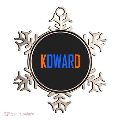 KOWARD KD Oklahoma City Basketball Fan Pride Ornament