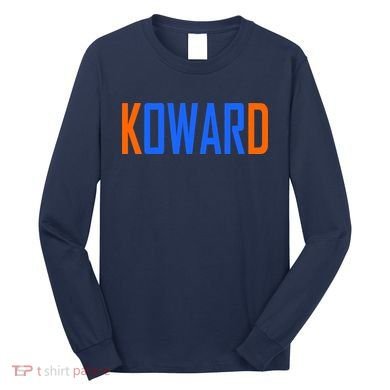 KOWARD KD Oklahoma City Basketball Fan Pride Long Sleeve Shirt