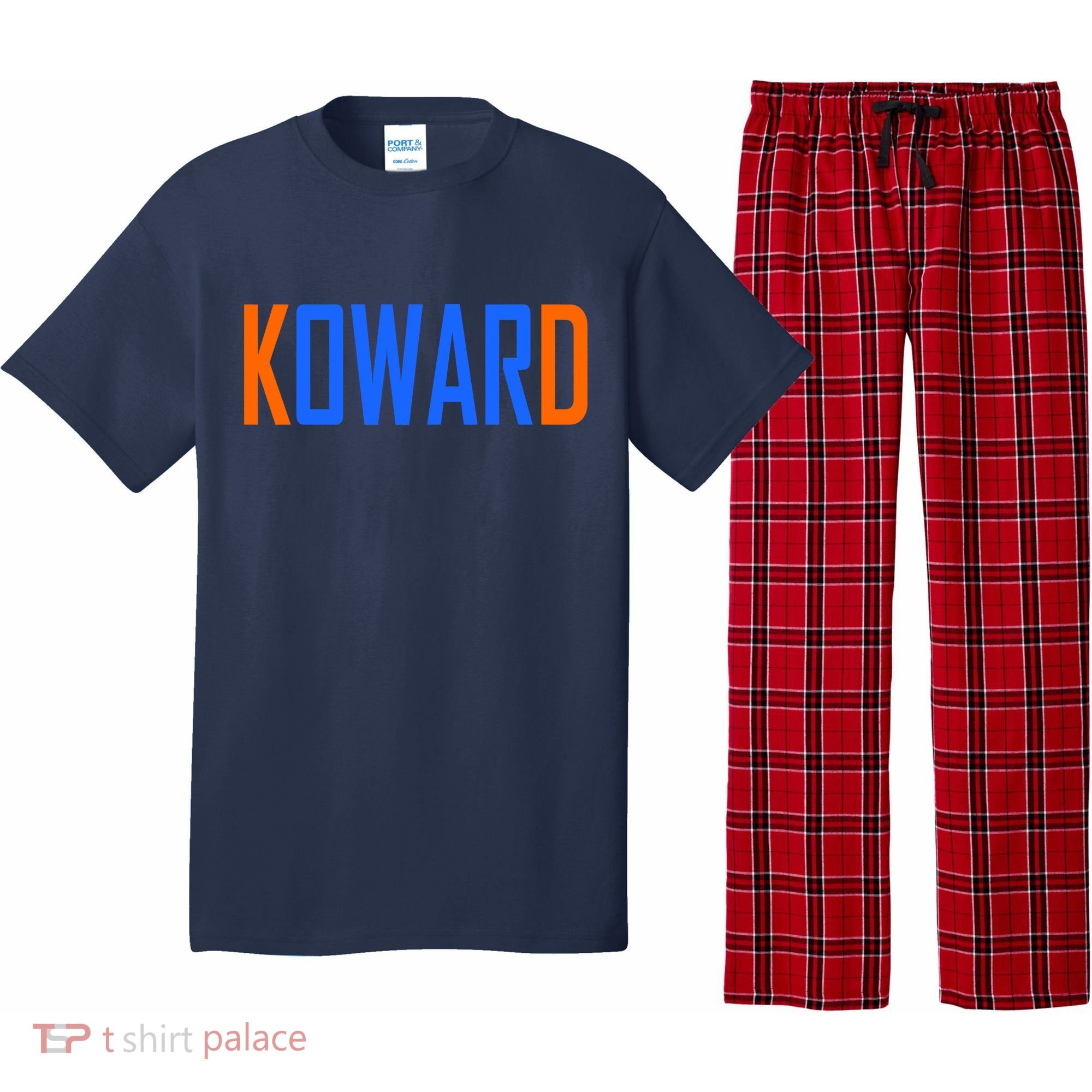 KOWARD KD Oklahoma City Basketball Fan Pride Pajama Set