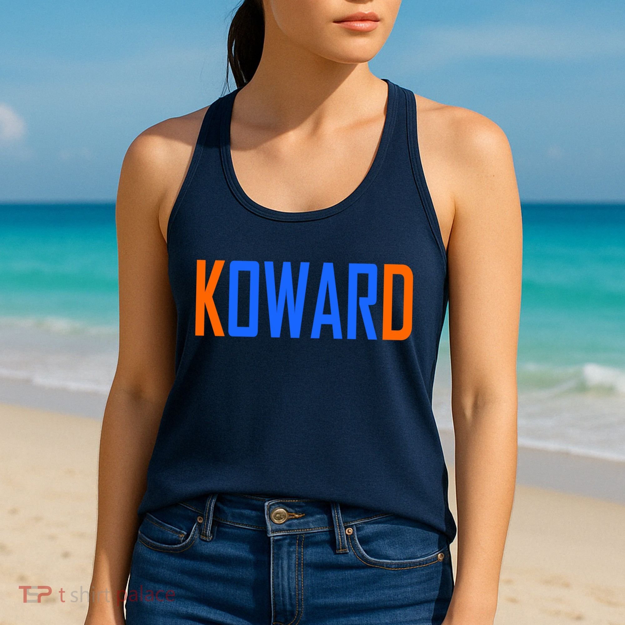 KOWARD KD Oklahoma City Basketball Fan Pride Women's Tank Top