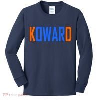 KOWARD KD Oklahoma City Basketball Fan Pride Kids Long Sleeve Shirt thumb 0