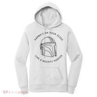 Karma’s On Your Scent Like A Bounty Hunter Me And Karma Vibe Like That Women's Hoodie thumb 0