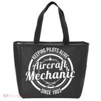 Keeping Pilots Alive Aircraft Mechanic Since 1903 Tote Bag thumb 0