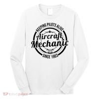 Keeping Pilots Alive Aircraft Mechanic Since 1903 Long Sleeve Shirt thumb 0