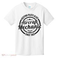 Keeping Pilots Alive Aircraft Mechanic Since 1903 Kids T-Shirt thumb 0