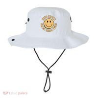 Kind People Are My Kinda People Retro Smiley Bucket Hat thumb 0