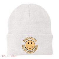 Kind People Are My Kinda People Retro Smiley Beanie thumb 0
