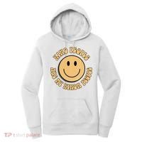 Kind People Are My Kinda People Retro Smiley Women's Hoodie thumb 0