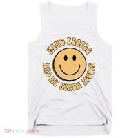 Kind People Are My Kinda People Retro Smiley Tank Top thumb 0