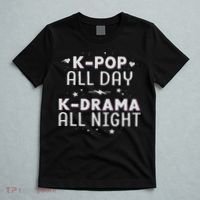 K Pop All Day K Drama All Night Kdrama Kpop K Pop Korean T-Shirt thumb 5