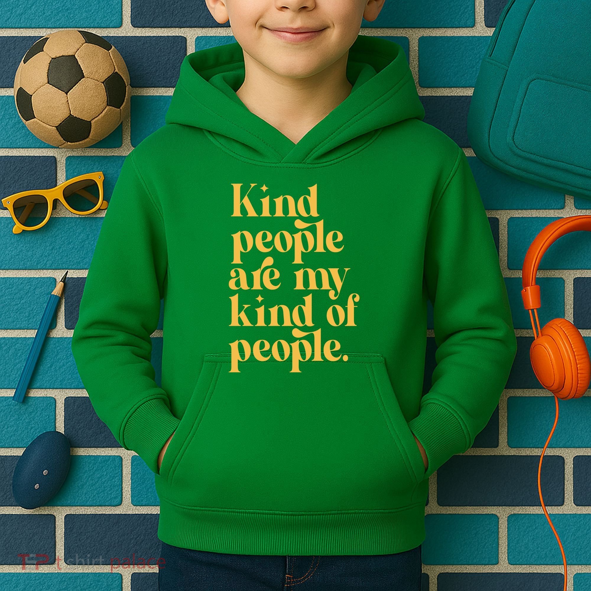 Kind People Are My Kind Of People Kids Hoodie