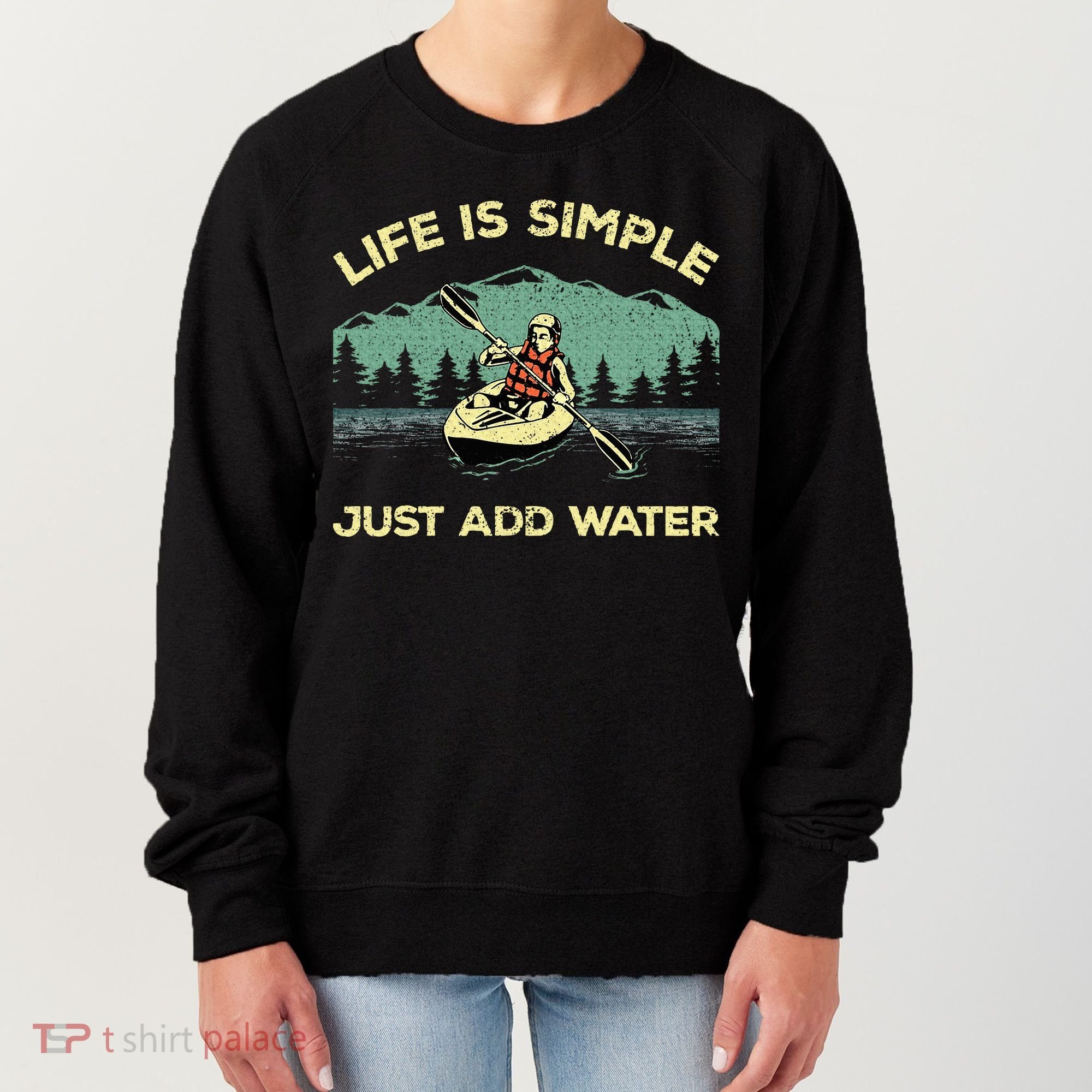 Kayaking Paddling Canoeing Lover Women's Sweatshirt