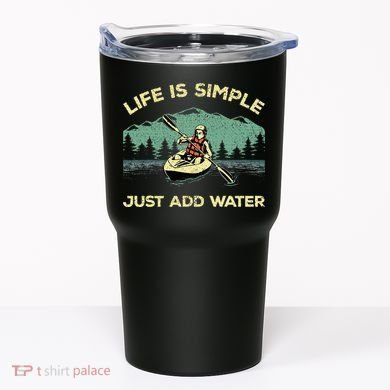 Kayaking Paddling Canoeing Lover Tumbler