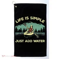 Kayaking Paddling Canoeing Lover Golf Towel thumb 0