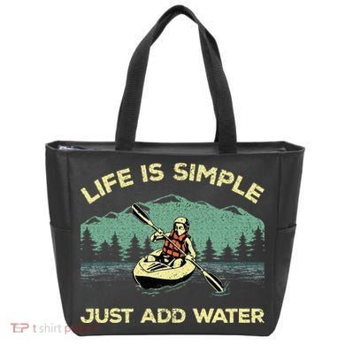 Kayaking Paddling Canoeing Lover Tote Bag