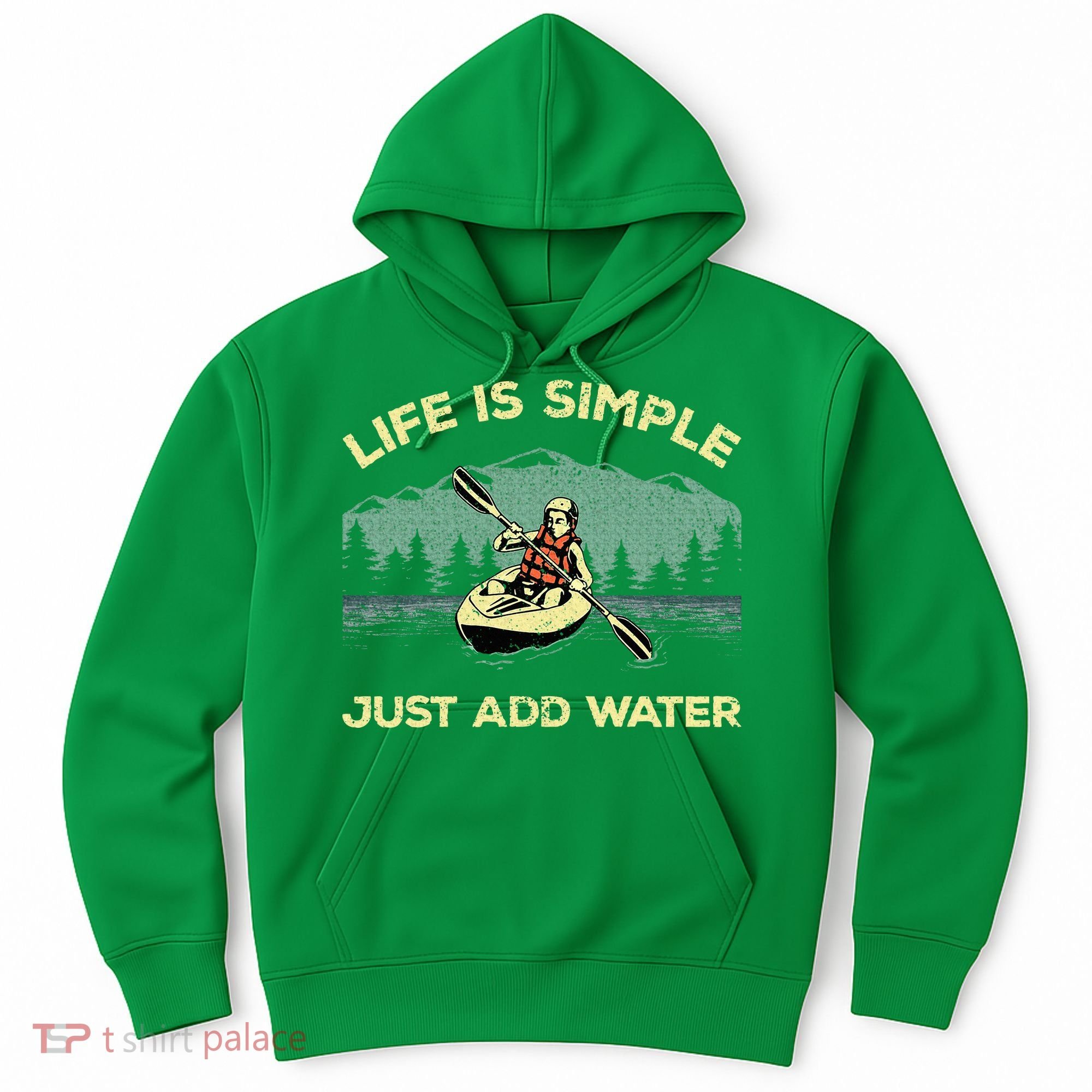 Kayaking Paddling Canoeing Lover Hoodie
