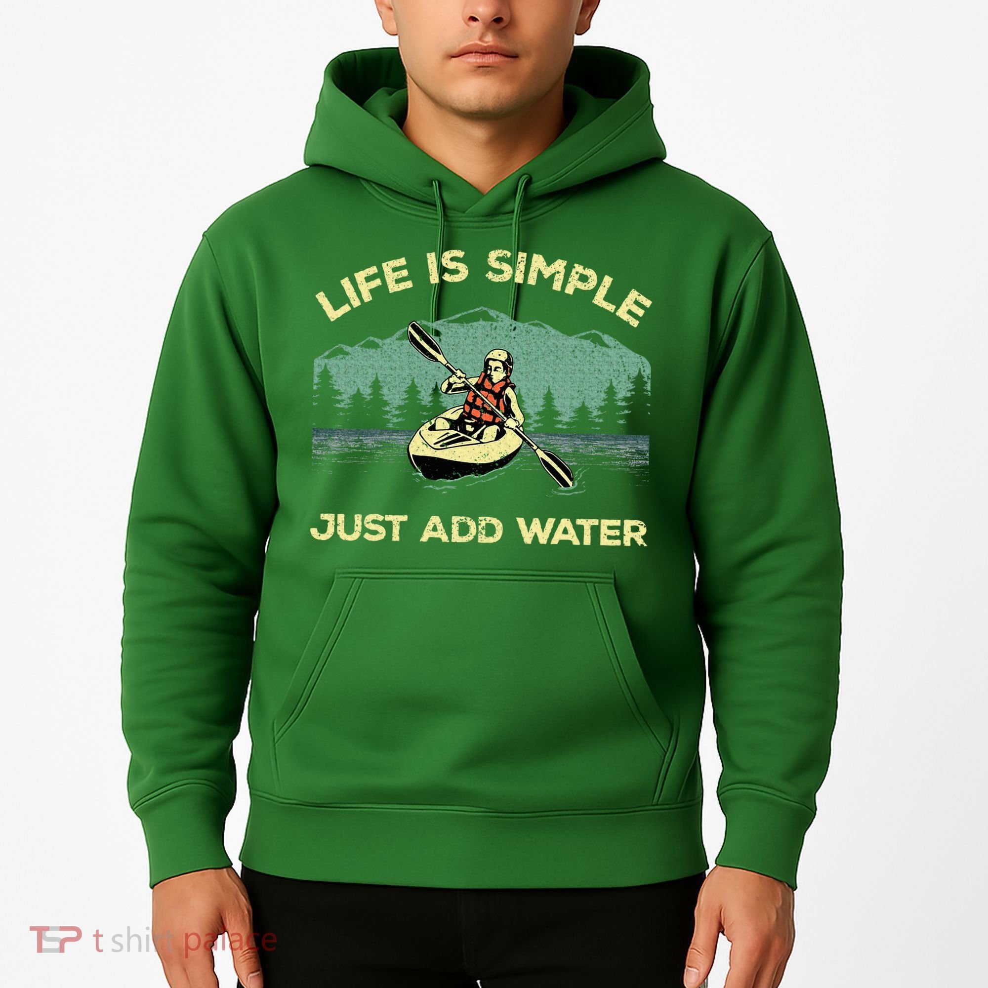 Kayaking Paddling Canoeing Lover Hoodie
