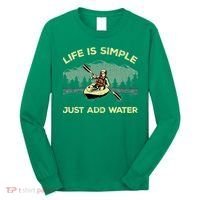 Kayaking Paddling Canoeing Lover Long Sleeve Shirt thumb 0