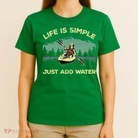 Kayaking Paddling Canoeing Lover T-Shirt thumb 4