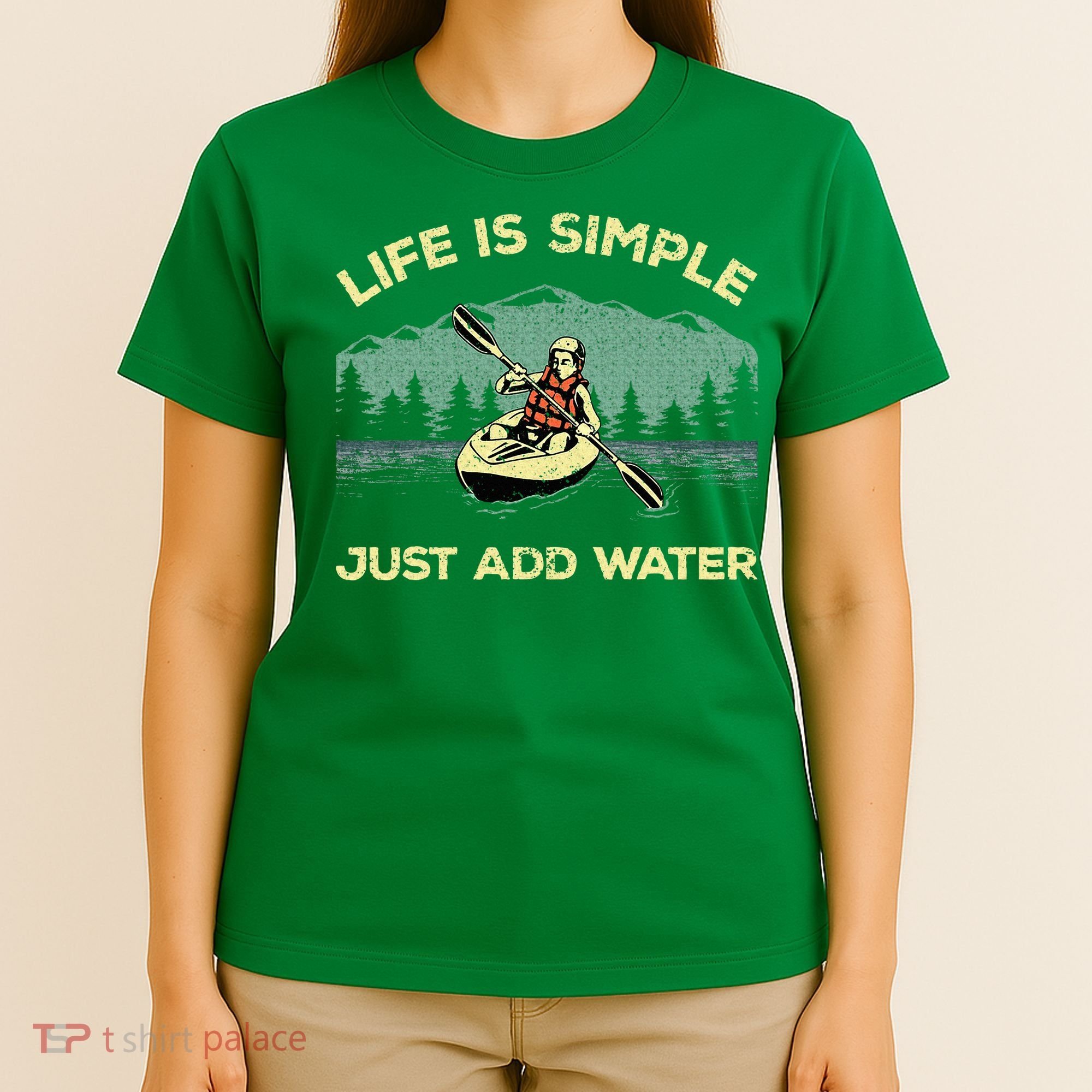 Kayaking Paddling Canoeing Lover T-Shirt